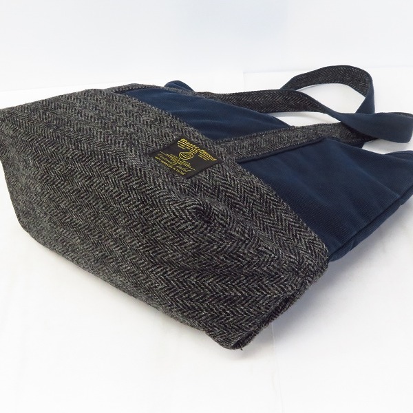 実際に弊社で買取させて頂いたEDIFICE/エディフィス Harris Tweedハリスツィード トートバッグの画像 2枚目