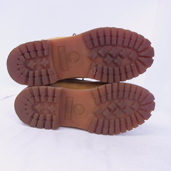 実際に弊社で買取させて頂いた24karats/24カラッツ×Timberland/ティンバーランド プレミアムブーツ 6217A/8 1/2Wの画像 2枚目