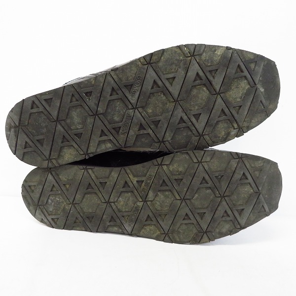 実際に弊社で買取させて頂いたGIORGIO ARMANI/ジョルジオアルマーニ クロコ型押しシューズ 黒/40の画像 2枚目