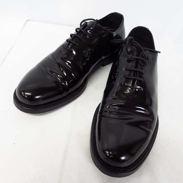 実際に弊社で買取させて頂いたGIORGIO ARMANI/ジョルジオアルマーニ エナメルシューズ/40