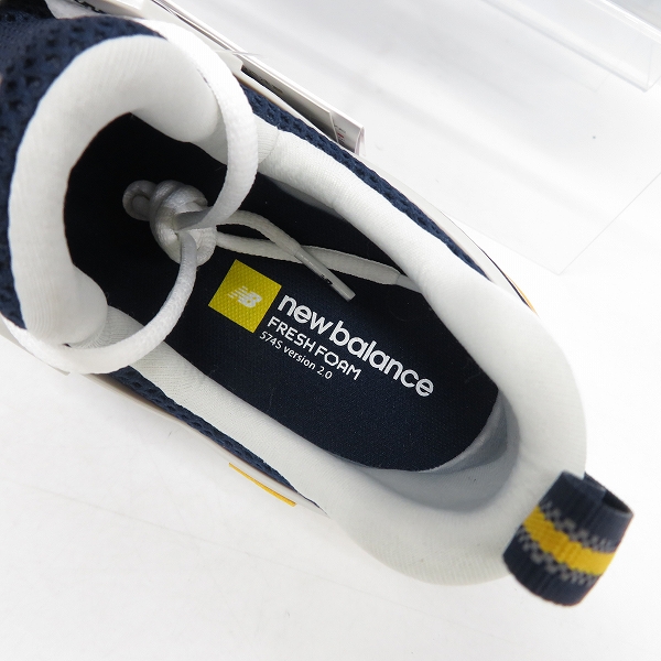 実際に弊社で買取させて頂いた【未使用】NEW BALANCE/ニューバランス 574 Sport v2 スニーカー MS574EDD/26.5Dの画像 4枚目