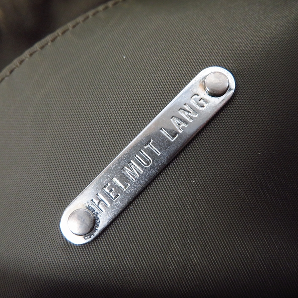 実際に弊社で買取させて頂いたHELMUT LANG/ヘルムートラング キャンバスリュックの画像 4枚目