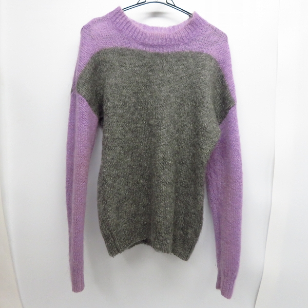 実際に弊社で買取させて頂いたuniform experiment/ユニフォームエクスペリメント モヘアクルーネックニット UE-123090/2