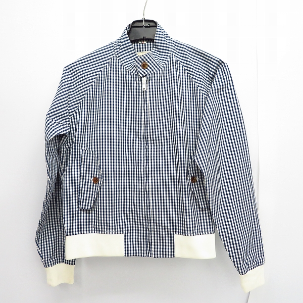 実際に弊社で買取させて頂いたMAISON KITSUNE/メゾンキツネ ギンガムチェック ブルゾン/S