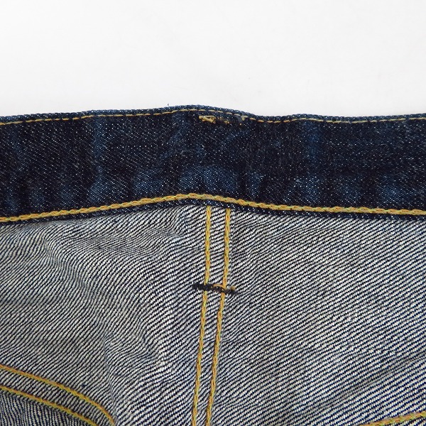 実際に弊社で買取させて頂いたSUGAR CANE/シュガーケーン UNION STAR JEANS デニムパンツ Lot.065/W34 の画像 5枚目