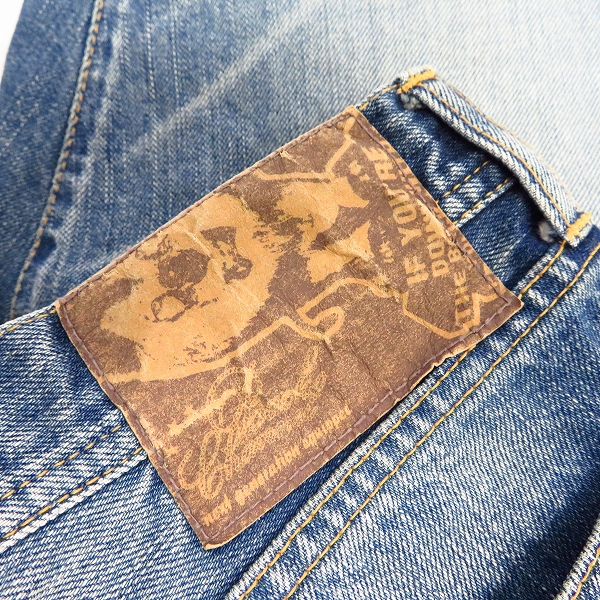 実際に弊社で買取させて頂いたBACKCHANNEL/バックチャンネル ウォッシュ加工 ハーフ デニムパンツ/Ｍの画像 2枚目