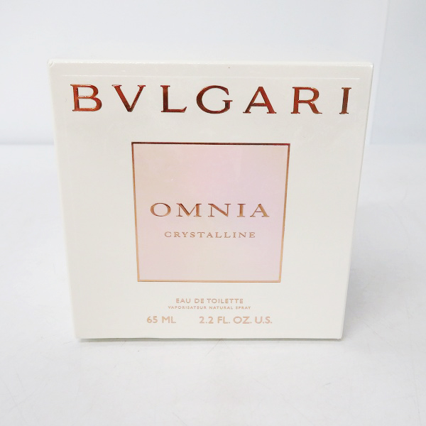 実際に弊社で買取させて頂いた【未開封】BVLGARI/ブルガリ オムニア クリスタリン 香水/EDT 65ml