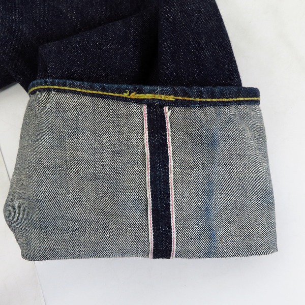 実際に弊社で買取させて頂いたSUGAR CANE/シュガーケーン UNION STAR JEANS デニムパンツ Lot.065/W34 の画像 6枚目