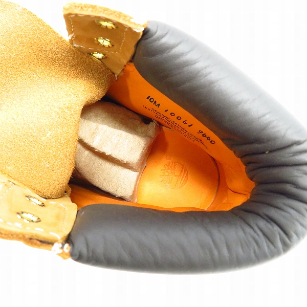 実際に弊社で買取させて頂いたTimberland/ティンバーランド ハイカットレザーブーツ 10061/10の画像 4枚目