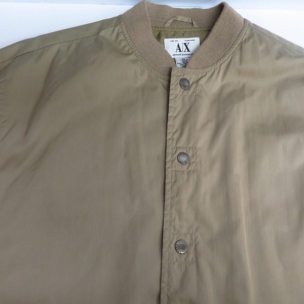 実際に弊社で買取させて頂いたARMANI EXCHANGE/アルマーニエクスチェンジ コーチジャケット/XLの画像 6枚目