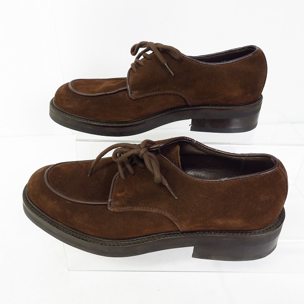 実際に弊社で買取させて頂いたGIORGIO ARMANI/ジョルジオアルマーニ オックスフォードブーツ/シューズ/7の画像 3枚目