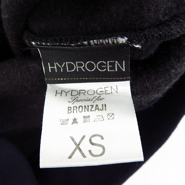 実際に弊社で買取させて頂いたHYDROGEN/ハイドロゲン スターワッペン フリース ジップアップブルゾン XSの画像 3枚目