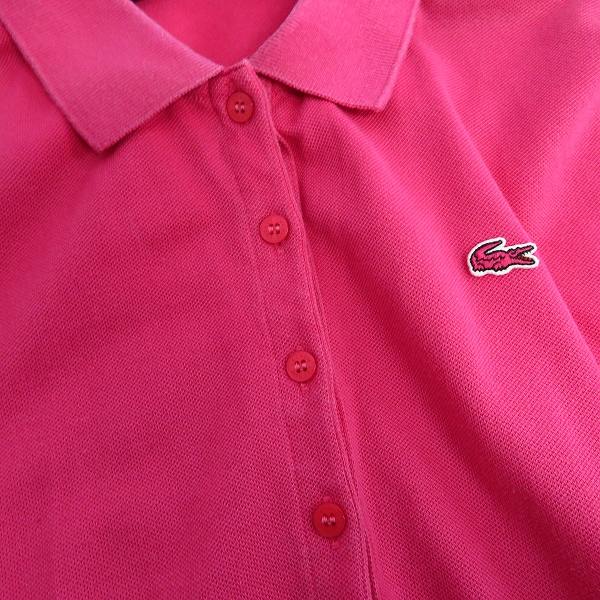 実際に弊社で買取させて頂いたLACOSTE/ラコステ ワンポイントポロシャツ/ロゴ刺繍Tシャツ/3点セットの画像 8枚目