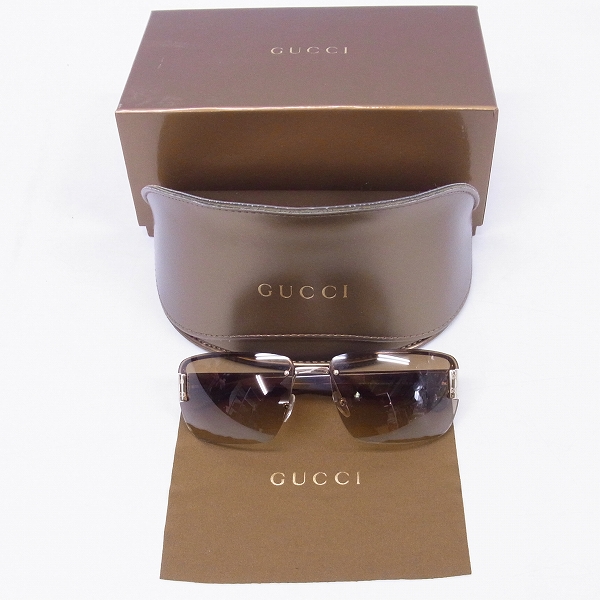 実際に弊社で買取させて頂いたGUCCI/グッチ 2ポイント アイウェア/サングラス GG 1798/Sの画像 6枚目