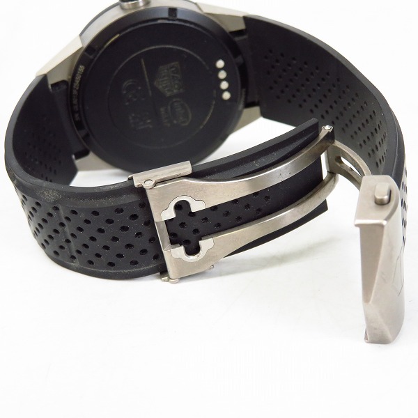 実際に弊社で買取させて頂いたTAG HEUER/タグホイヤー コネクテッド 44 スマートウォッチ SAR8A80の画像 2枚目