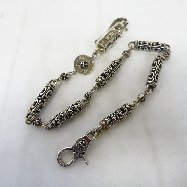 実際に弊社で買取させて頂いたA&G/エーアンドジー フレアクリップ シリンダーウォレットチェーン/6リンク 1クリップの画像 6枚目