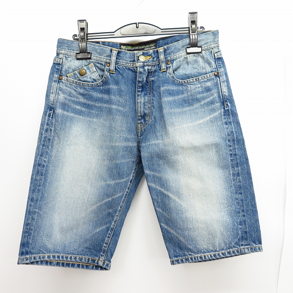 実際に弊社で買取させて頂いたBACKCHANNEL/バックチャンネル ウォッシュ加工 ハーフ デニムパンツ/Ｍ