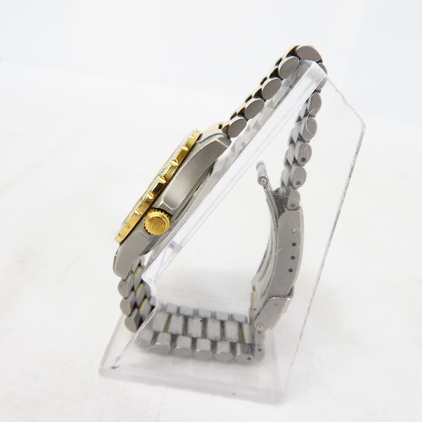 実際に弊社で買取させて頂いたTAG Heuer/タグホイヤー プロフェッショナル 2000シリーズ コンビ 974.013F【動作未確認】の画像 1枚目