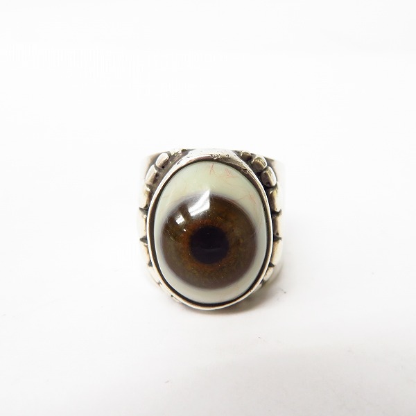 実際に弊社で買取させて頂いたCRAZY PIG/クレイジーピッグ 義眼/ビーデッドヒューマンアイリング/17.5号の画像 1枚目