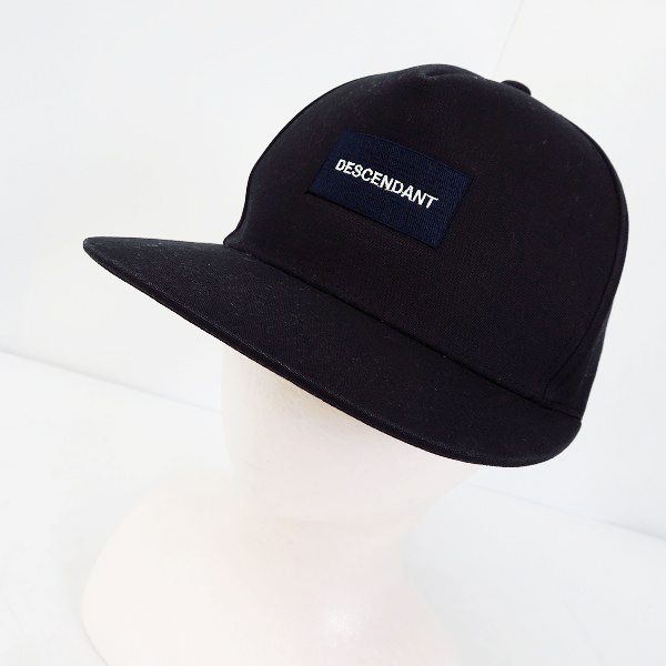 実際に弊社で買取させて頂いたDESCENDANT/ディセンダント BOX/MIAMI CAP ボックスロゴ スナップバックキャップ/F