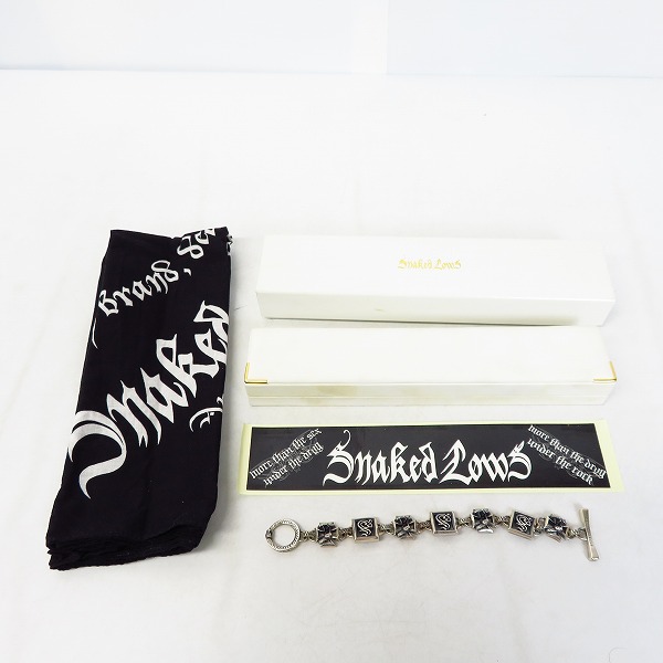 実際に弊社で買取させて頂いたDEALDESIGN/ディールデザイン SNAKED LOWS/スネイキッドロウズ ブレスレット sn-001の画像 7枚目