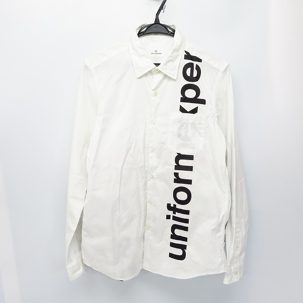実際に弊社で買取させて頂いたuniform experiment/ユニフォームエクスペリメント 19SS GRAFFITI REGULAR COLLAR SHIRT UE-190008/1