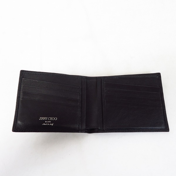 実際に弊社で買取させて頂いたJIMMY CHOO/ジミーチュウ スターモチーフ 2つ折り ウォレットの画像 3枚目