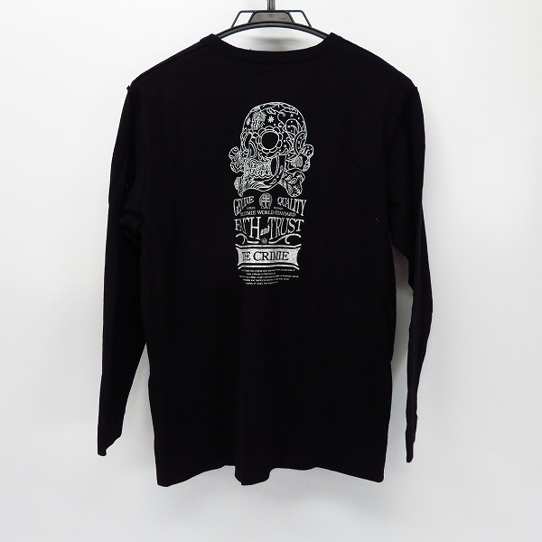 実際に弊社で買取させて頂いたCRIMIE/クライミー メキシカンスカル プリント ロングスリーブ/長袖 ヘンリーネック カットソー/ロンT Size：Lの画像 1枚目