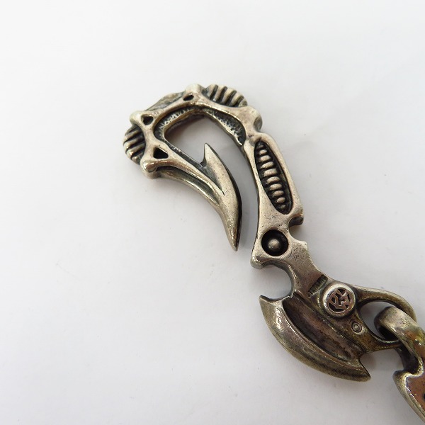 実際に弊社で買取させて頂いた【欠品あり】TRAVIS WALKER/トラヴィスワーカー バイオフック 12リンク ウォレットチェーン/ウォレットリングの画像 2枚目