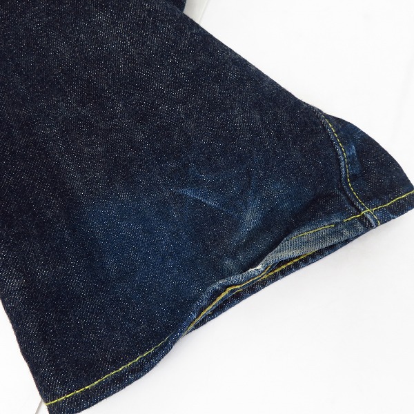 実際に弊社で買取させて頂いたSUGAR CANE/シュガーケーン UNION STAR JEANS デニムパンツ Lot.065/W34 の画像 7枚目
