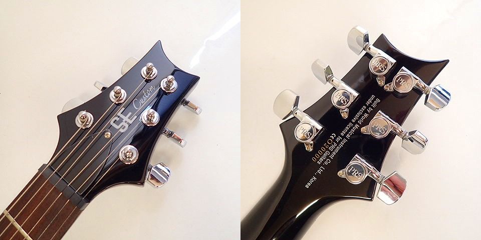 実際に弊社で買取させて頂いた★Paul Reed Smith/ポールリードスミス SE Custom24 エレキギター ソフトケース付きの画像 3枚目