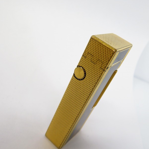 実際に弊社で買取させて頂いたdunhill/ダンヒル ローラーガスライター ゴールドの画像 4枚目
