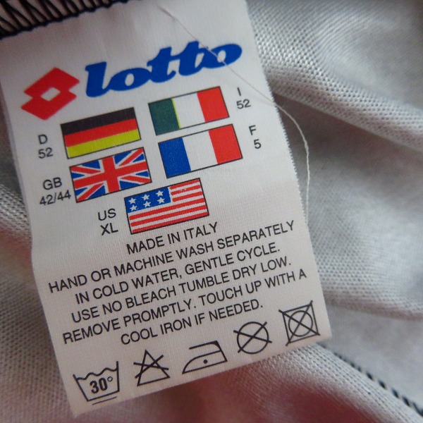 実際に弊社で買取させて頂いたLOTTO/ロット 01年 JUVENTUS/ユベントス デルピエロ 半袖 アウェイユニフォーム/XLの画像 3枚目