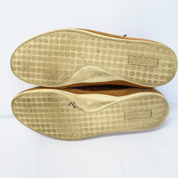 実際に弊社で買取させて頂いたLACOSTE/ラコステ Misano 22 LCR スエード切替レザーシューズ/スニーカー/US10の画像 2枚目