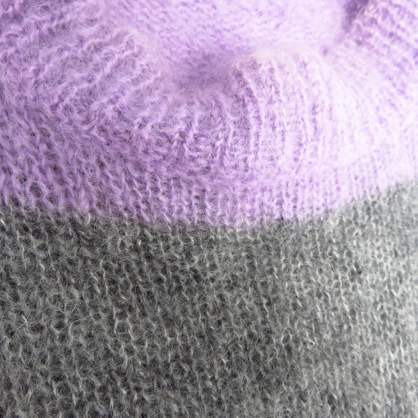 実際に弊社で買取させて頂いたuniform experiment/ユニフォームエクスペリメント モヘアクルーネックニット UE-123090/2の画像 5枚目