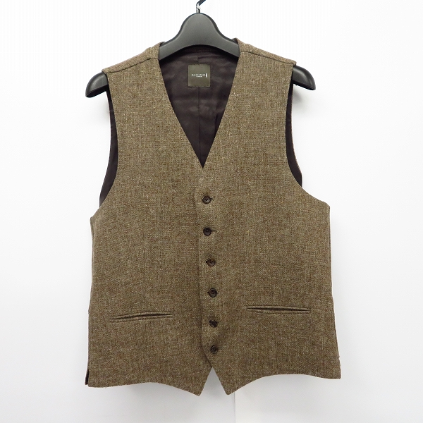 実際に弊社で買取させて頂いたMACKINTOSH/マッキントッシュ ウール ベスト/ジレ/M