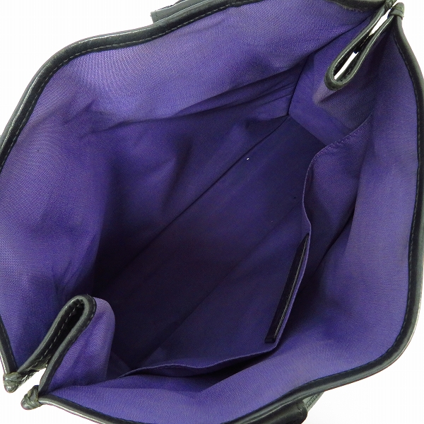 実際に弊社で買取させて頂いた HUNTING WORLD/ハンティングワールド ロゴ ハンドバッグの画像 3枚目