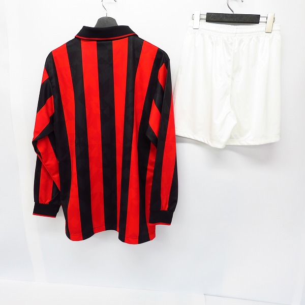 実際に弊社で買取させて頂いたLotto/ロット ACミラン 長袖ユニフォーム/パンツ 2点セットの画像 1枚目