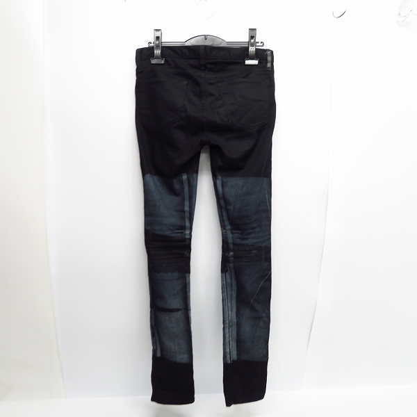 実際に弊社で買取させて頂いたHELMUT LANG/ヘルムートラング コーティング加工スキニーパンツ/26の画像 1枚目