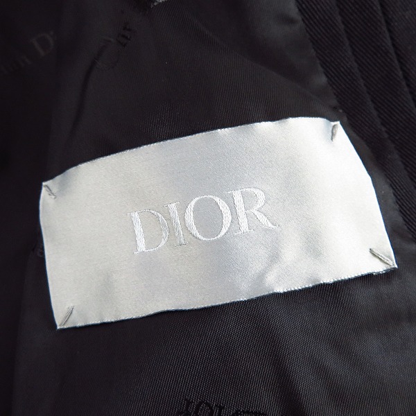 実際に弊社で買取させて頂いたDIOR×KAWS/ディオール×カウズ BEEパッチ コットンドリルジャケット ブルゾン/48の画像 2枚目