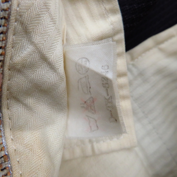 実際に弊社で買取させて頂いたGIORGIO ARMANI/ジョルジオアルマーニ スーツ ジャケット/パンツ セットアップ 54の画像 4枚目