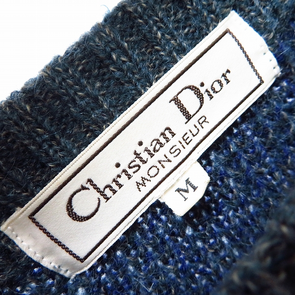 実際に弊社で買取させて頂いたChristian Dior/クリスチャンディオール ケーブルニット セーター/Mの画像 2枚目
