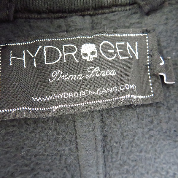 実際に弊社で買取させて頂いたHYDROGEN/ハイドロゲン カモ/迷彩 スカルボタン テーラードジャケット ブラック XSの画像 2枚目