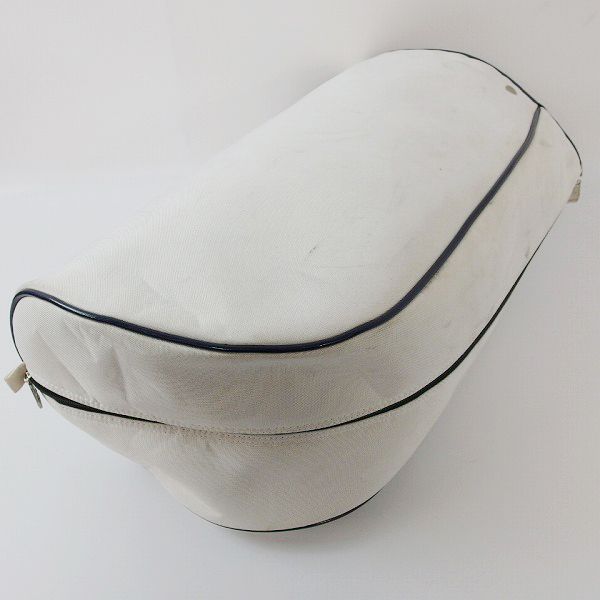 実際に弊社で買取させて頂いたLe coq sportif/ルコックスポルティフ 9型47インチ対応 キャディバッグ ホワイト×レッド×ネイビー/QQ1176の画像 8枚目