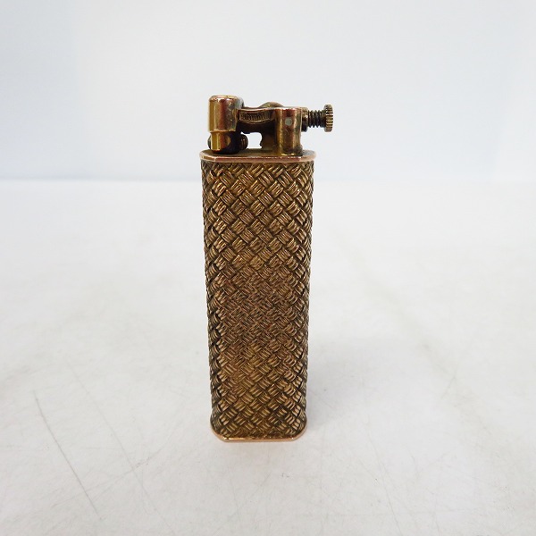 実際に弊社で買取させて頂いたdunhill/ダンヒル UNIQUE/ユニーク ガスライター ゴールドの画像 1枚目