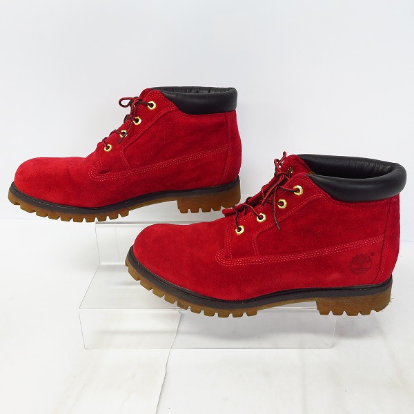 実際に弊社で買取させて頂いたTimberland×Kinetics/ティンバーランド×キネティックス スエード チャカブーツの画像 3枚目
