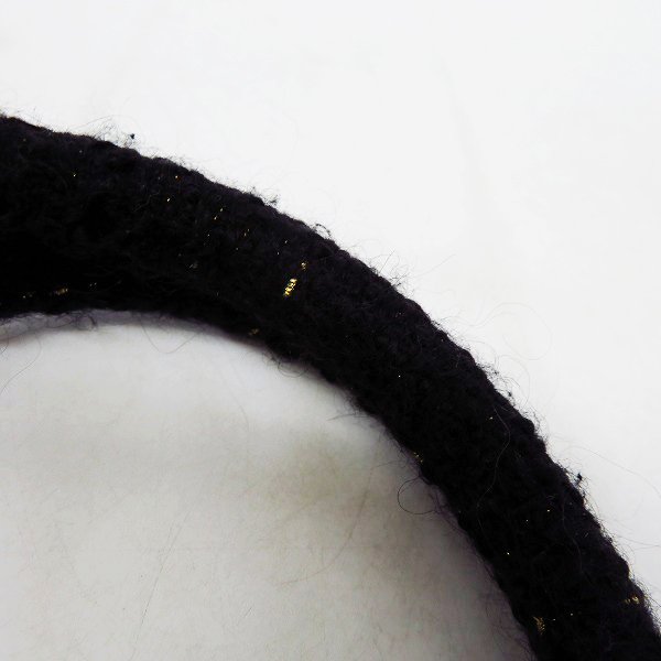 実際に弊社で買取させて頂いたDRESSCAMP/ドレスキャンプ スター スタッズ トートバッグ/ハンドバッグ ブラックの画像 6枚目