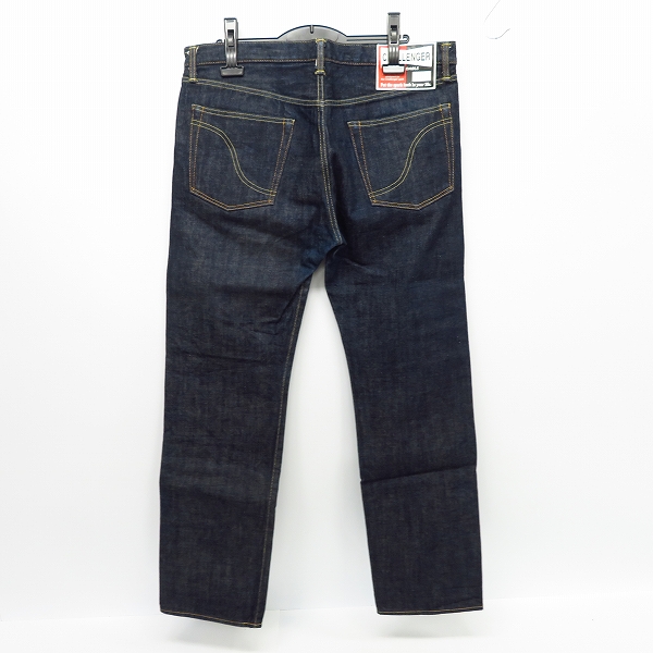 実際に弊社で買取させて頂いたCHALLENGER/チャレンジャー NARROW リジッド インディゴデニムパンツ/XLの画像 1枚目