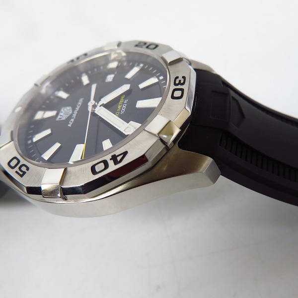 実際に弊社で買取させて頂いたTAG Heuer/タグホイヤー Aquaracer/アクアレーサー クォーツ WBD1110の画像 7枚目