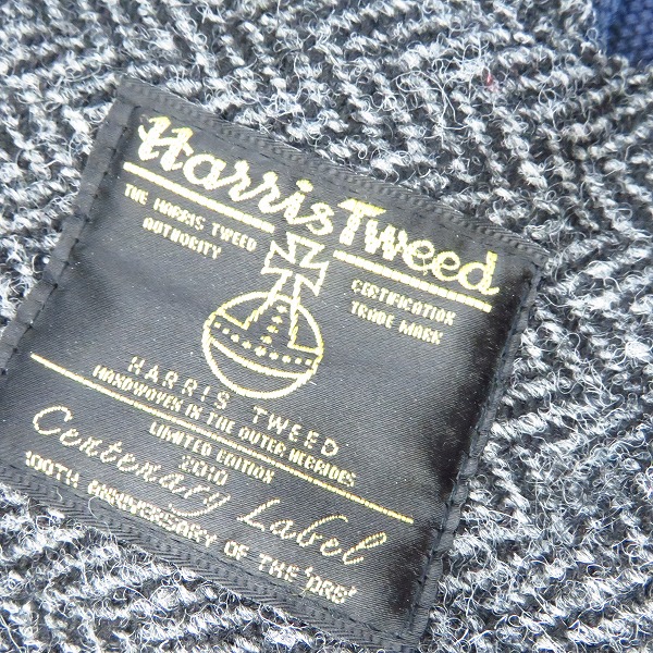 実際に弊社で買取させて頂いたEDIFICE/エディフィス Harris Tweedハリスツィード トートバッグの画像 6枚目